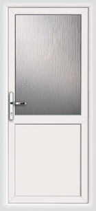 Plymouth Attina white upvc back door